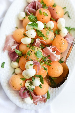 Cantaloupe-and-Mozzarella-Caprese-Salad-foodiecrush.com-005